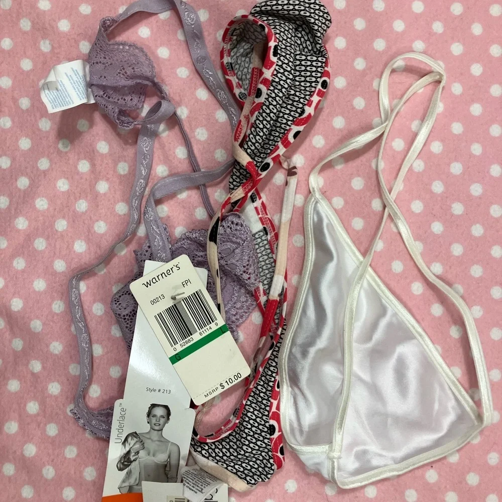3 Thongs NEW